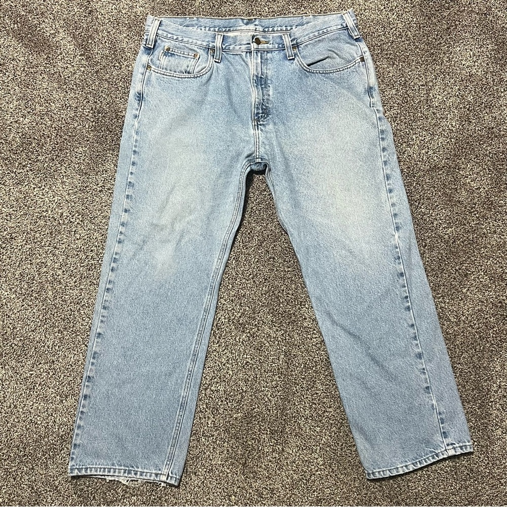 Carhartt Men’s 38x30 Straight Leg Relaxed Fit Jeans